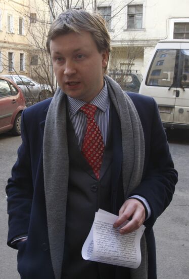 Nikolai Alekseyev arrested for holding a single picket at Smolny