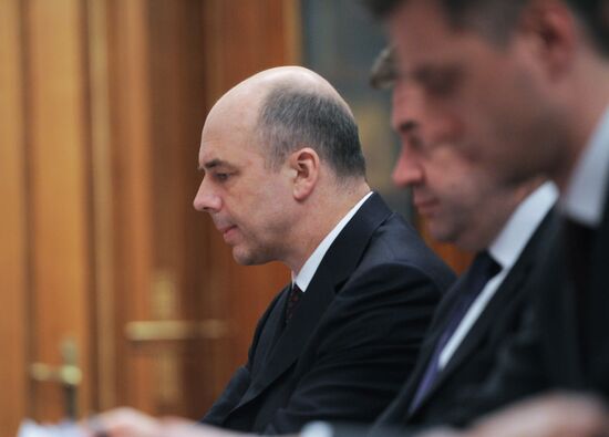 Russian Finance Minister Anton Siluanov