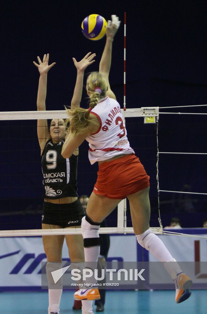 Volleyball Super League. Omichka vs. Uralochka NTMK
