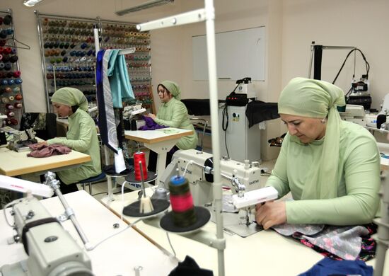 Firdawz fashion house in Grozny