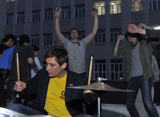 Protest against Astrakham mayor election results