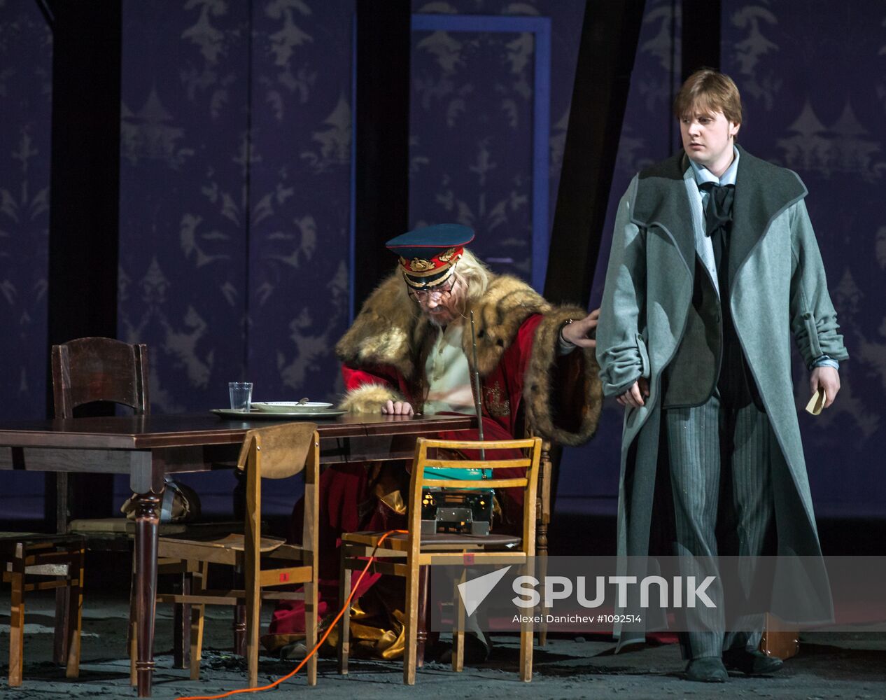 Dress rehearsal of Pelleas et Melisande opera