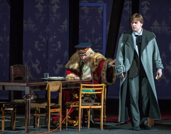Dress rehearsal of Pelleas et Melisande opera
