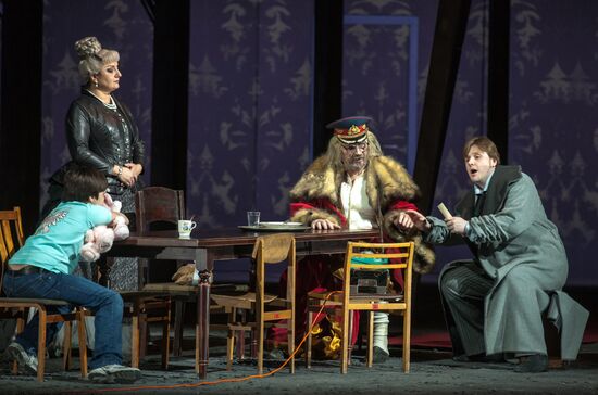 Dress rehearsal of Pelleas et Melisande opera