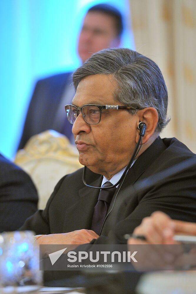 Meeting of foreign ministers of Russia, China, India