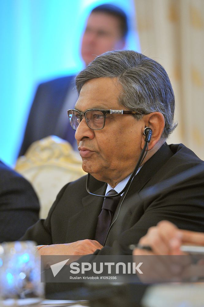 Meeting of foreign ministers of Russia, China, India