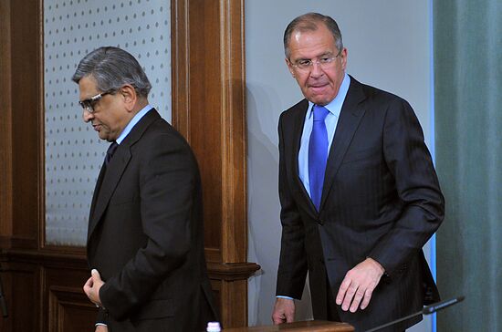 Meeting of foreign ministers of Russia, China, India