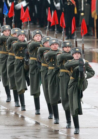 Rehearsal of Victory Day Parade in Alabino, Moscow Region
