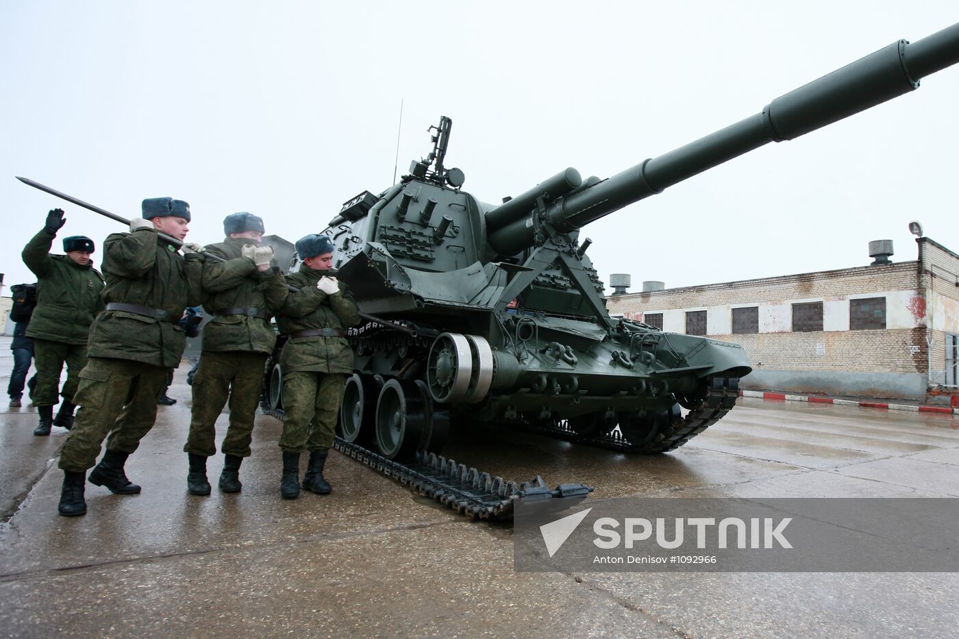 Preparations for Victory Day parade in Alabino