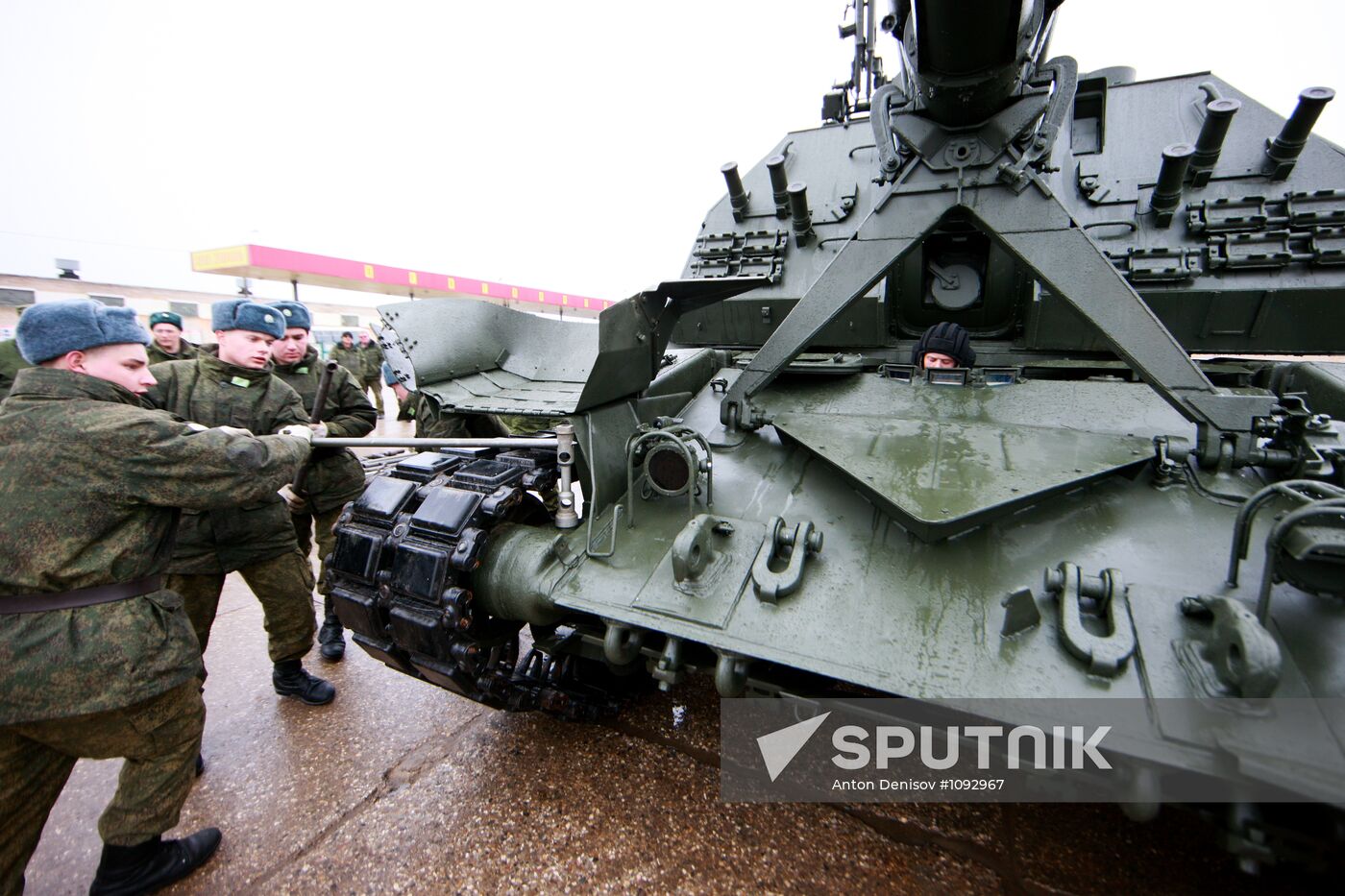 Preparations for Victory Day parade in Alabino