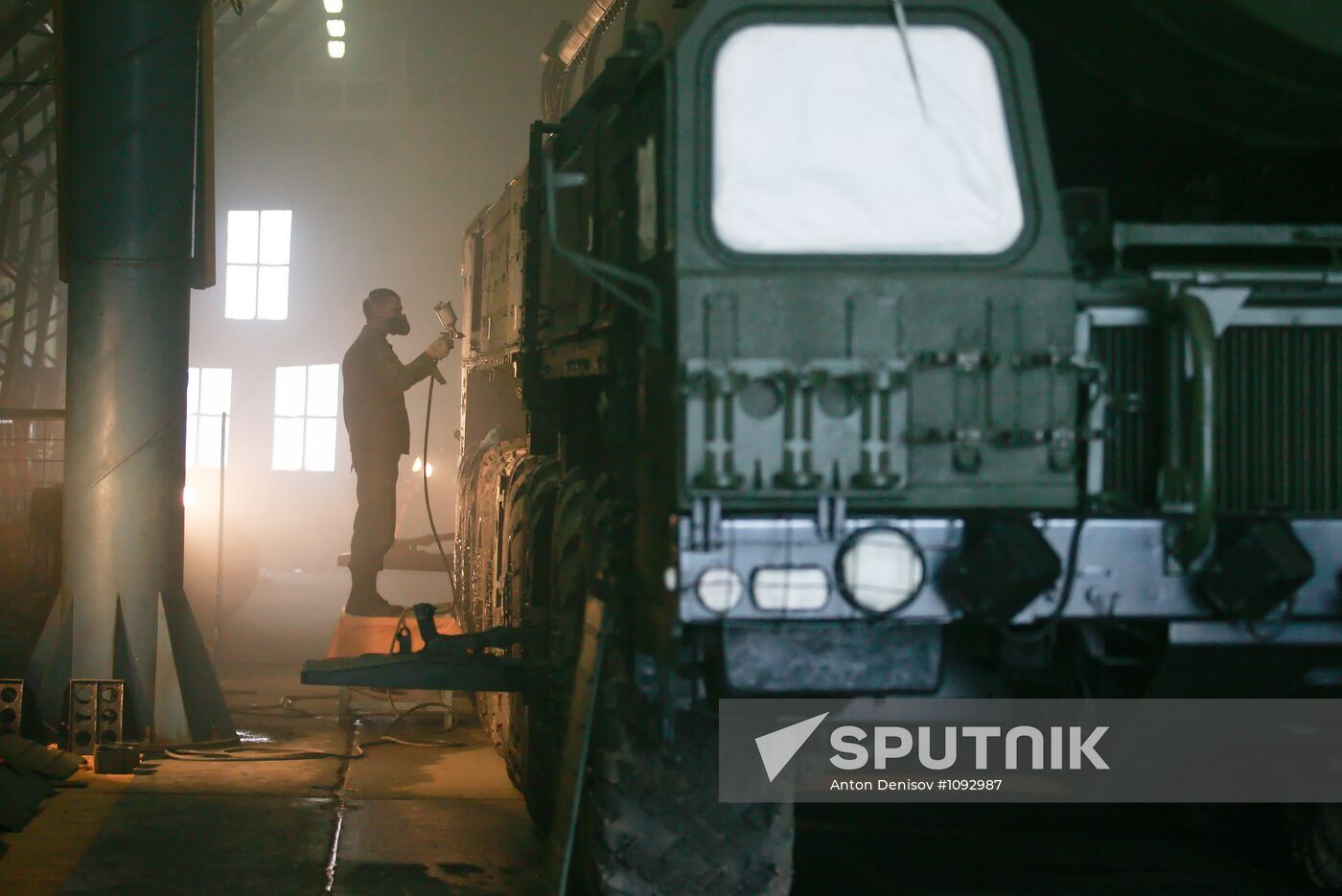 Preparing for Victory Day Parade on "Alabino" proving ground