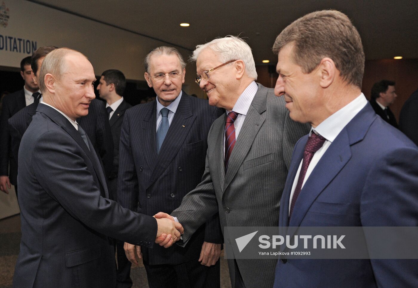 Vladimir Putin at XVIII ANOC General Assembly opening