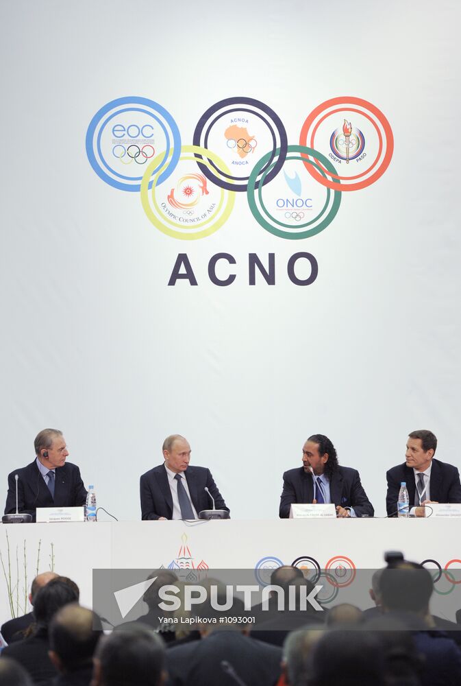 Vladimir Putin at XVIII ANOC General Assembly opening