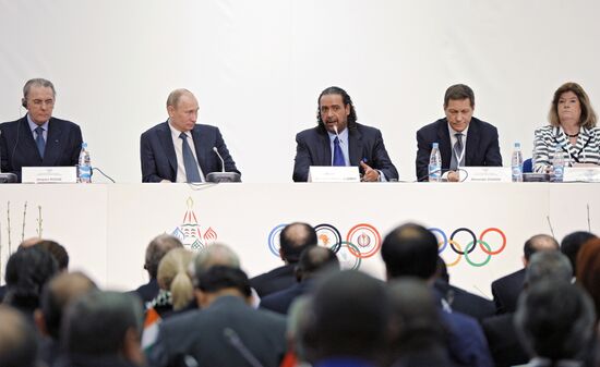 Vladimir Putin at XVIII ANOC General Assembly opening