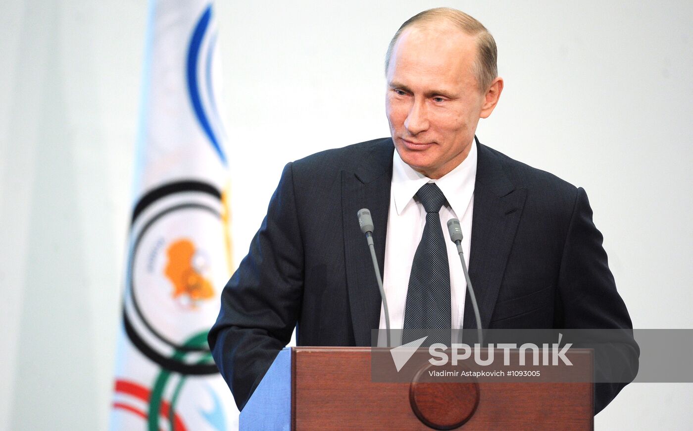 Vladimir Putin at XVIII ANOC General Assembly opening