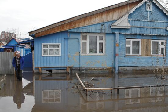 Flood in Mordovia