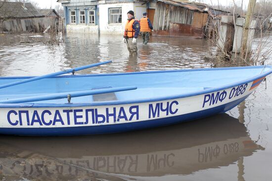 Flood in Mordovia