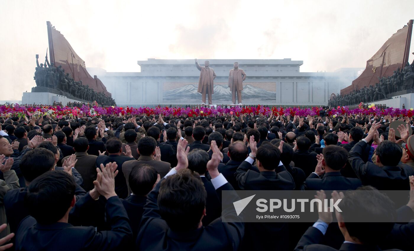 Pyongyang celebrates Kim Il-sung's 100th birthday