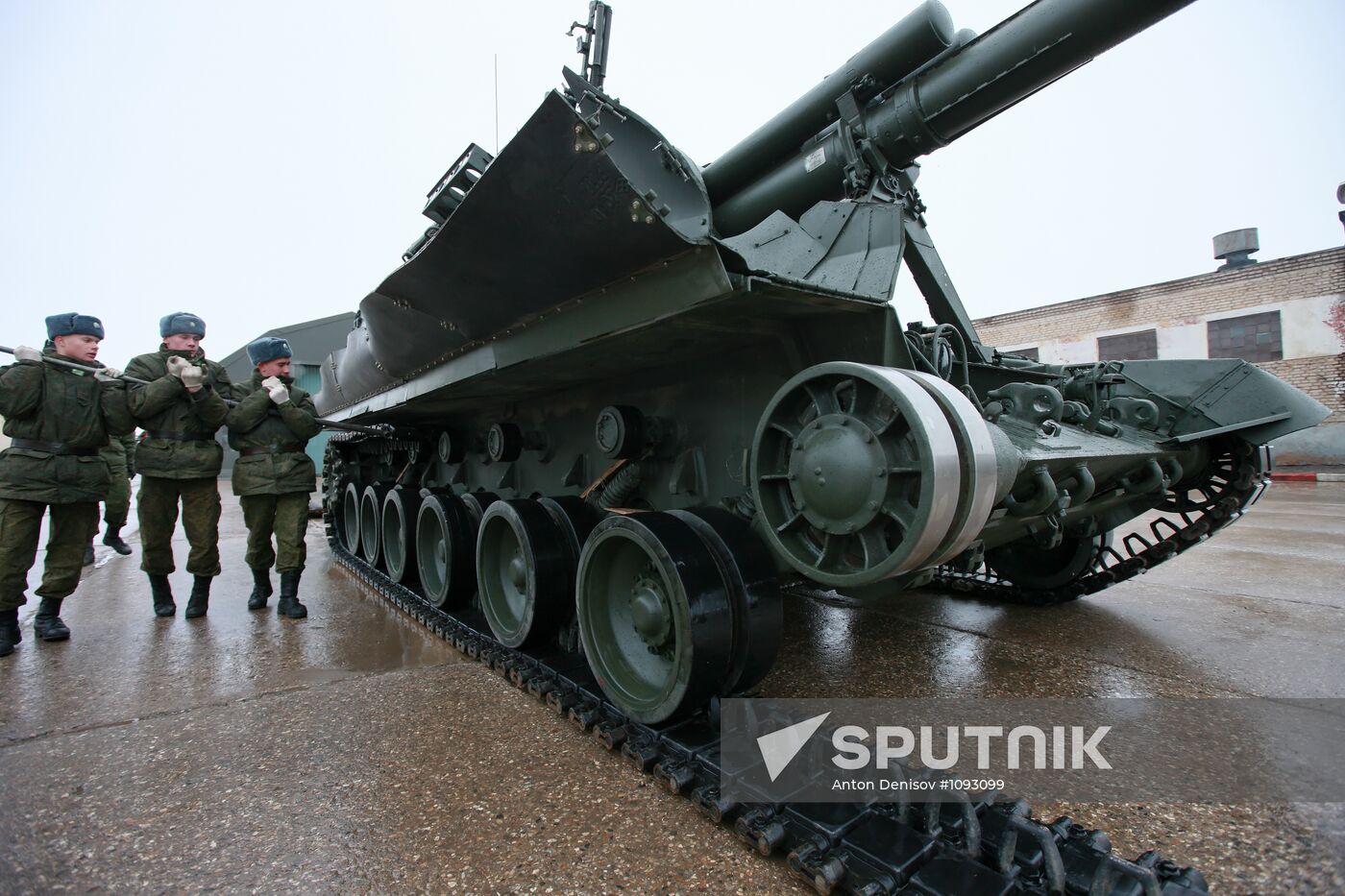 Preparations for Victory Day parade in Alabino