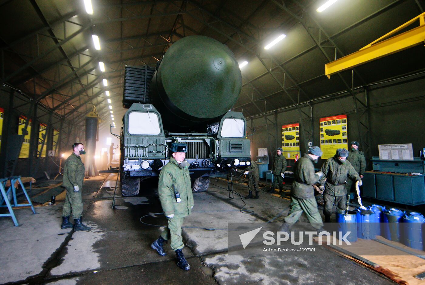 Preparations for Victory Day parade in Alabino