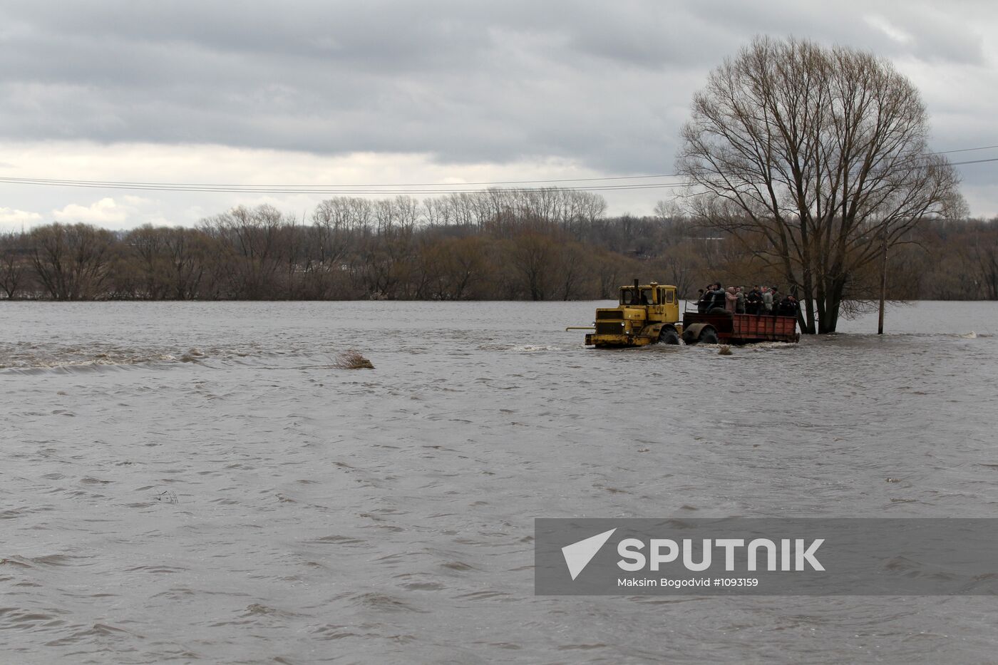 Flooding in Mordovia