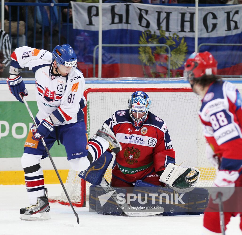 Hockey European Hockey Challenge. Match Russia - Slovakia