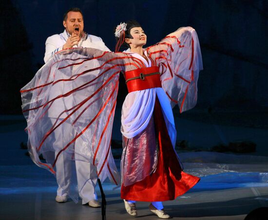 "Madame Butterfly" staged in Astrakhan Opera and Ballet Theater