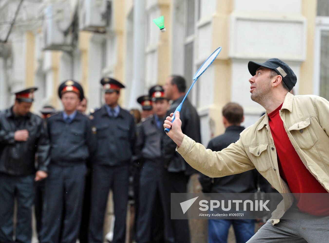 Rally in support of elected Astrakhan mayor Mikhail Stolyarov