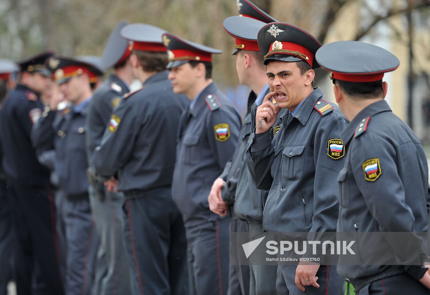 Rally in support of newly elected Astrakhan mayor