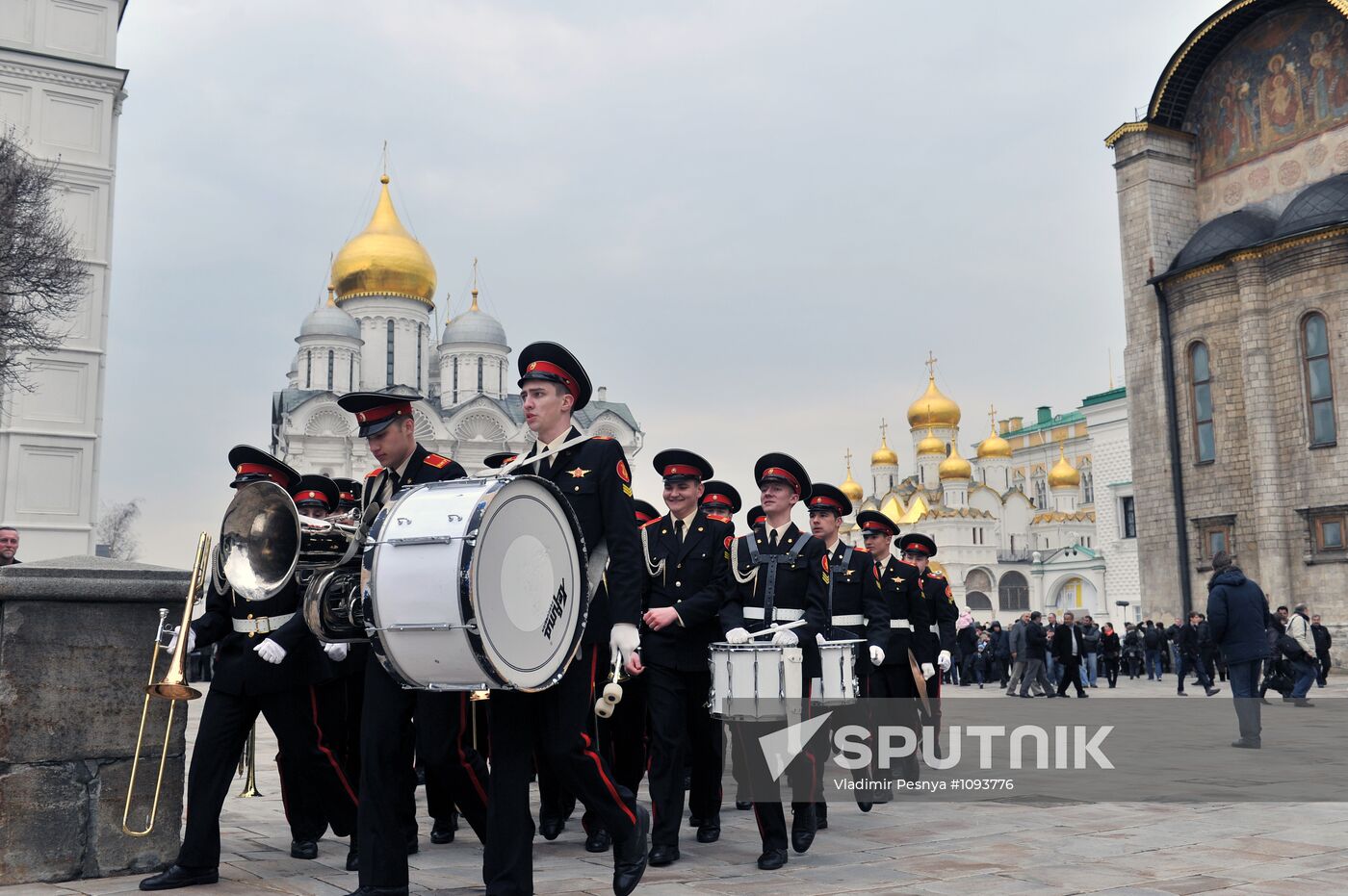 2012 first guard mounting of Kremlin Regiment