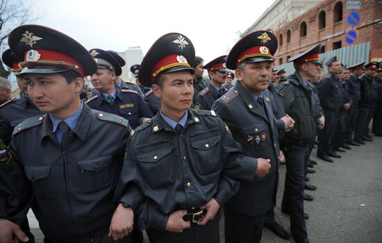 Rally in support of elected Astrakhan mayor Mikhail Stolyarov
