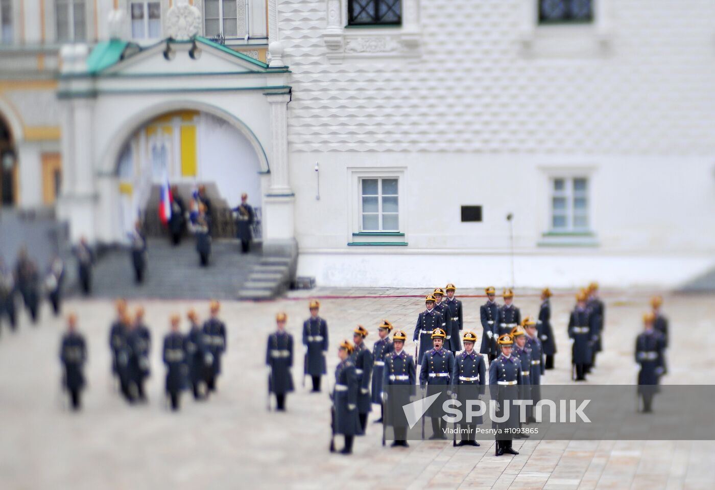 2012 first guard mounting of Kremlin Regiment
