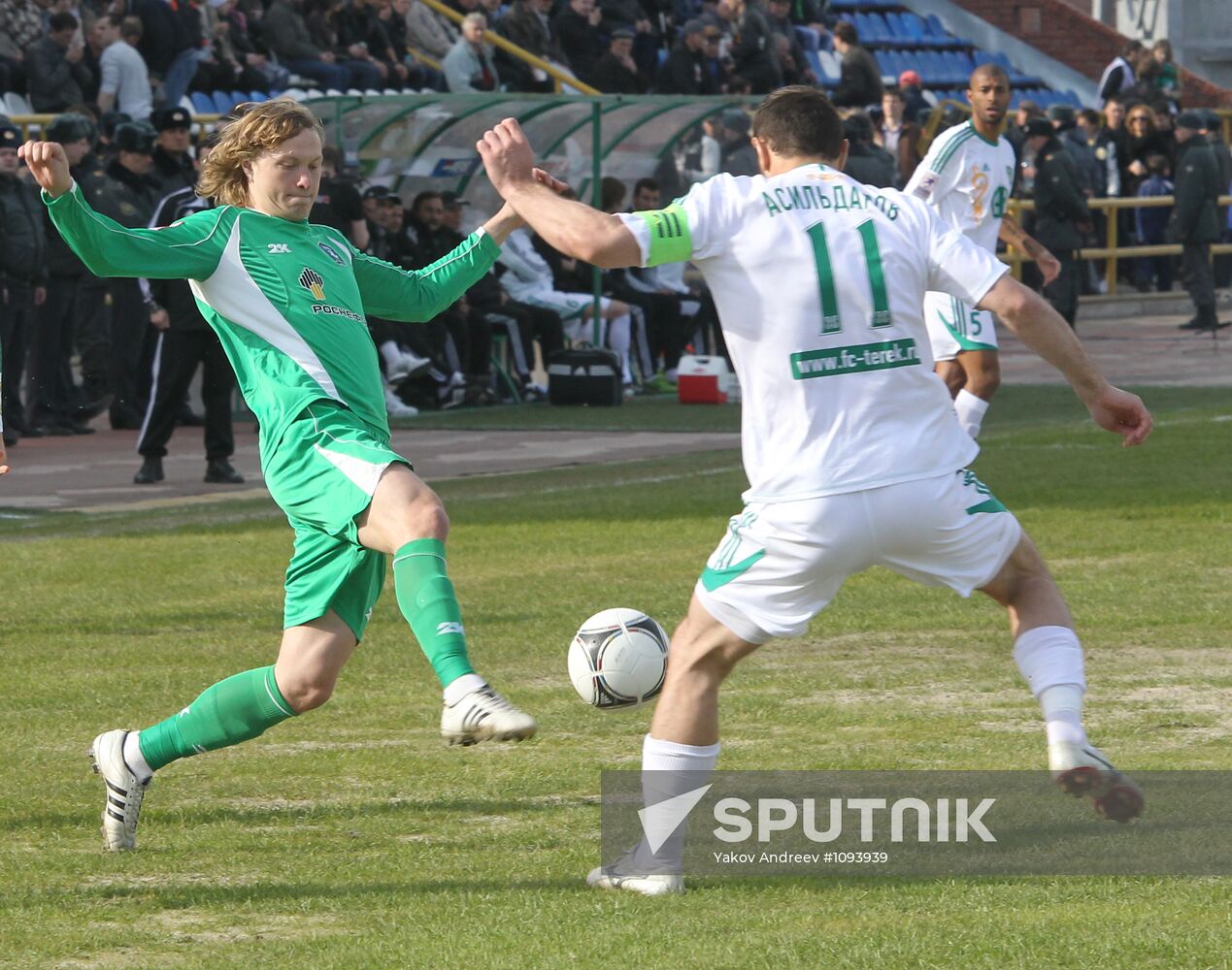 Russian Premiere League. Tom vs. Terek