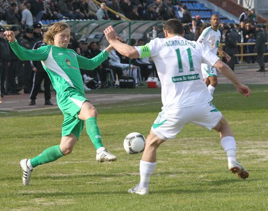 Russian Premiere League. Tom vs. Terek