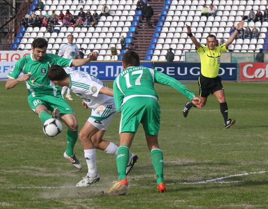 Russian Premiere League. Tom vs. Terek