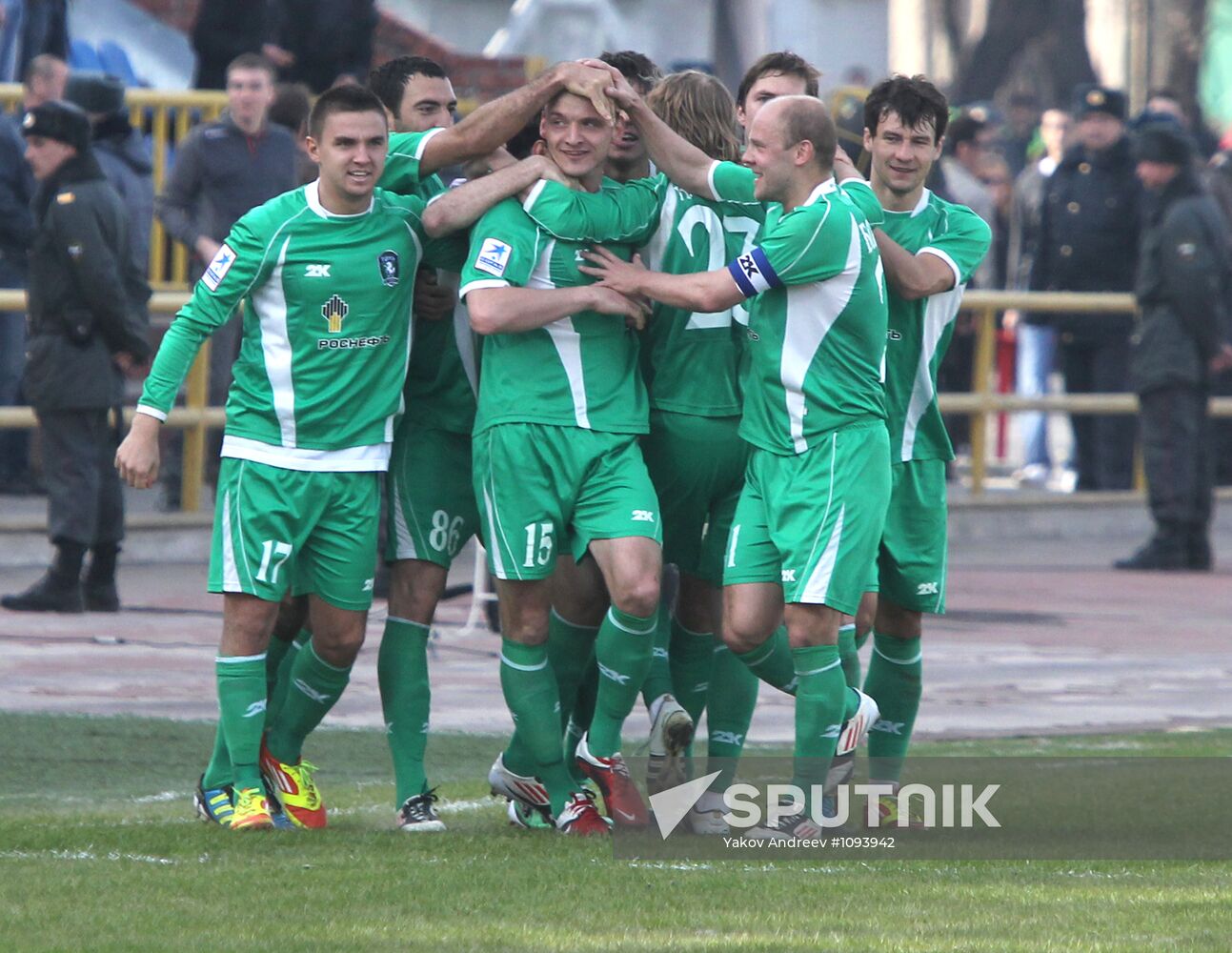 Russian Premiere League. Tom vs. Terek