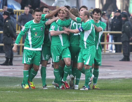 Russian Premiere League. Tom vs. Terek