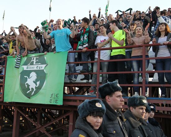 Russian Premiere League. Tom vs. Terek