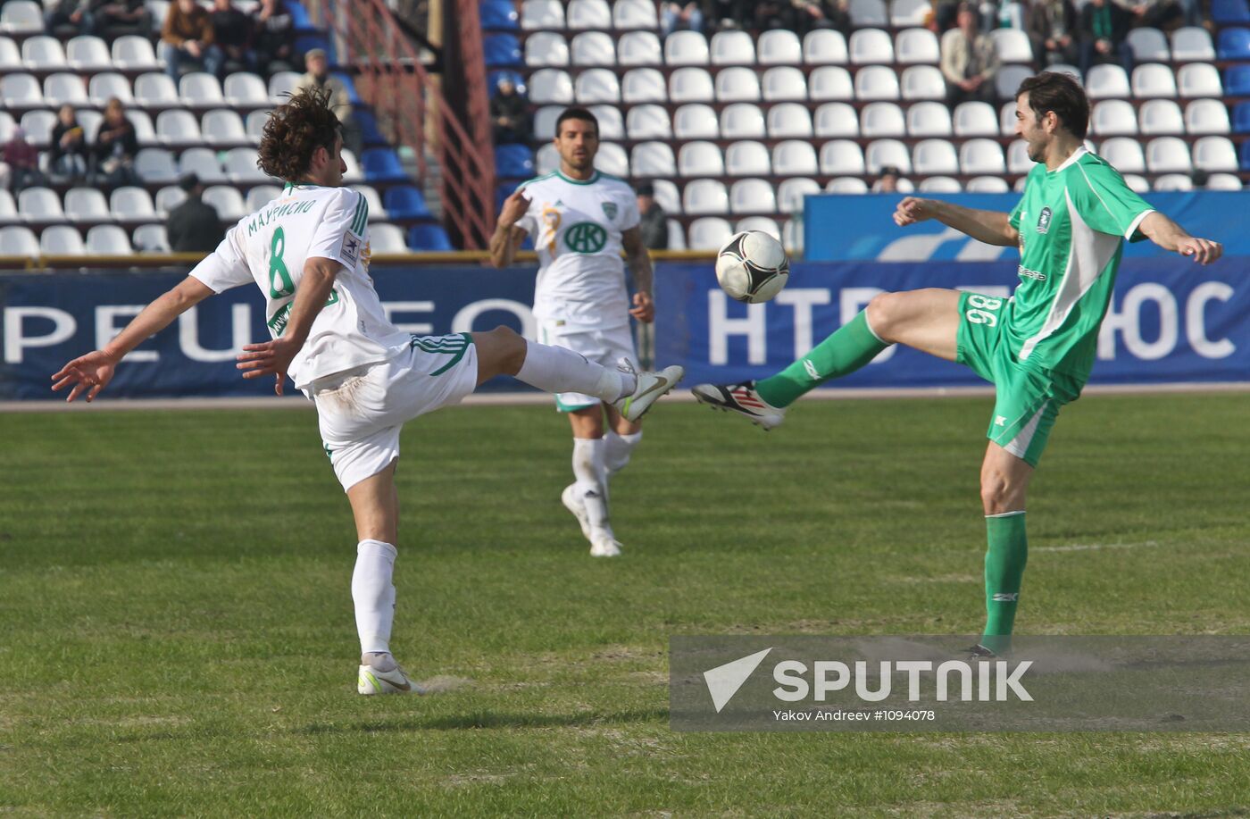Russian Premiere League. Tom vs. Terek