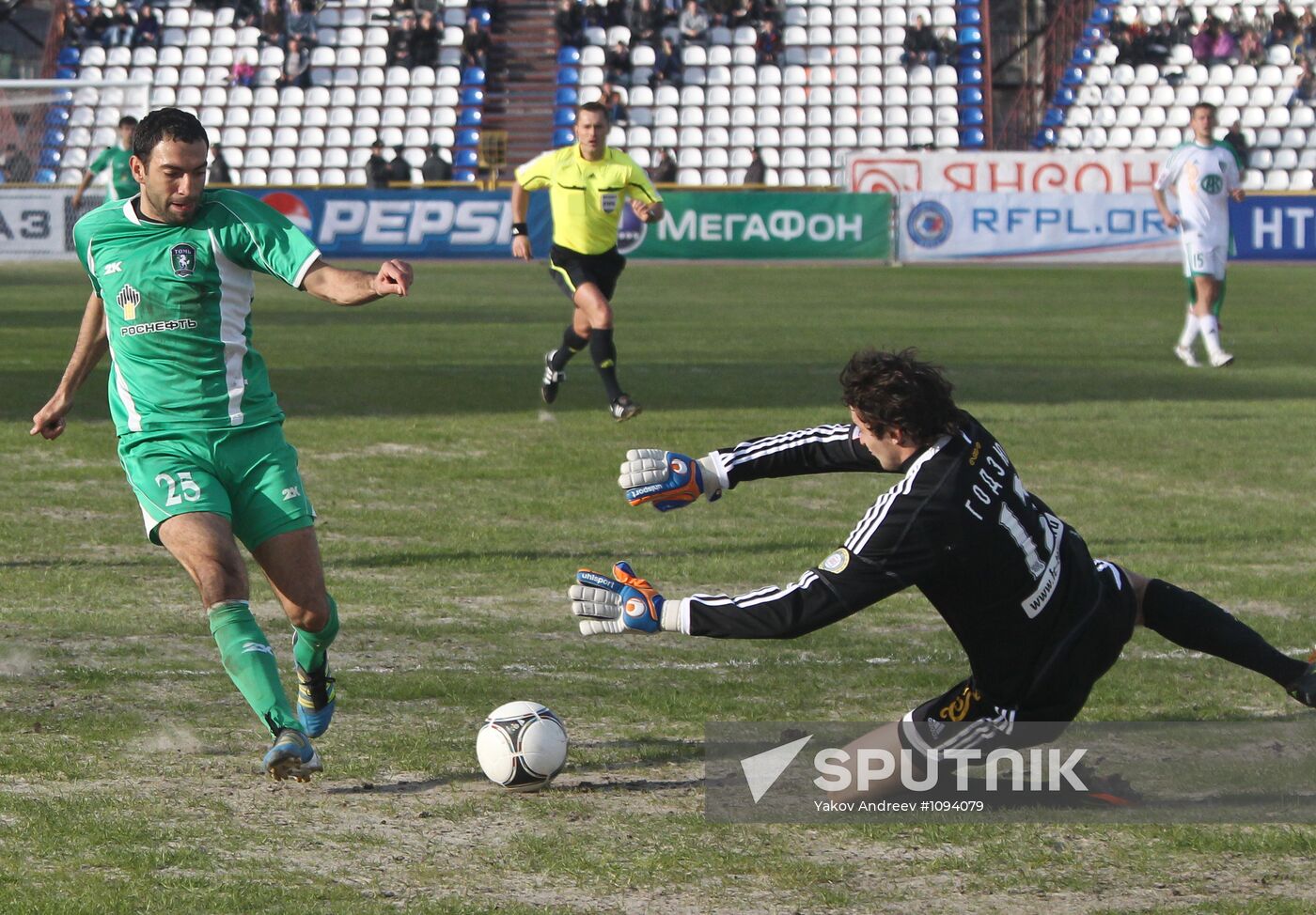 Russian Premiere League. Tom vs. Terek