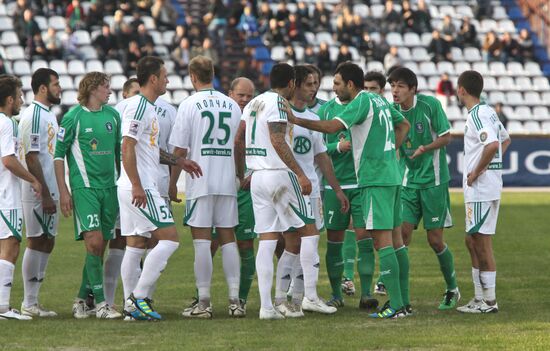 Russian Premiere League. Tom vs. Terek