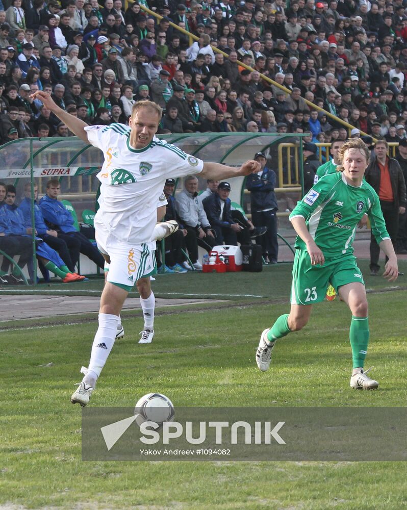 Russian Premiere League. Tom vs. Terek