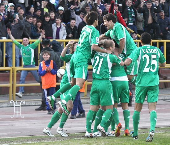 Russian Premiere League. Tom vs. Terek