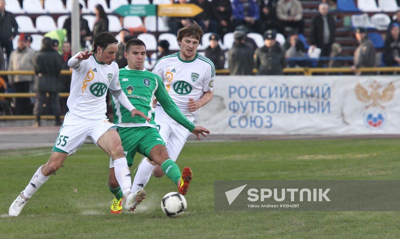 Russian Premiere League. Tom vs. Terek