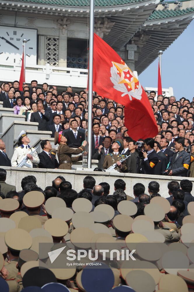 Military parade marks Kim Il-sung's 100th birthday