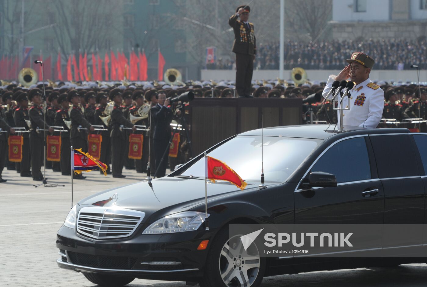 Military parade marks Kim Il-sung's 100th birthday