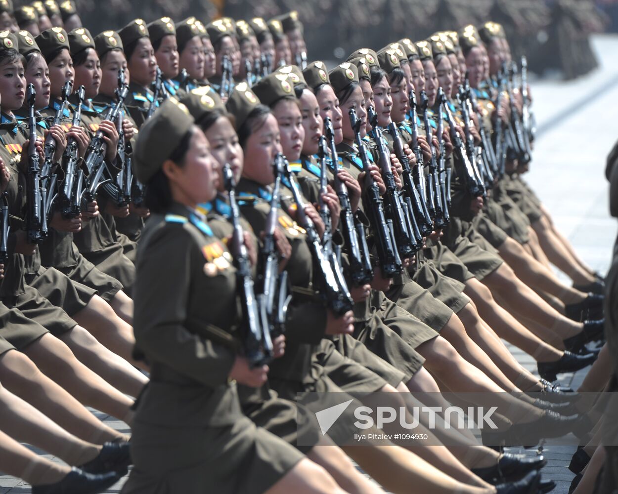 Military parade marks Kim Il-sung's 100th birthday