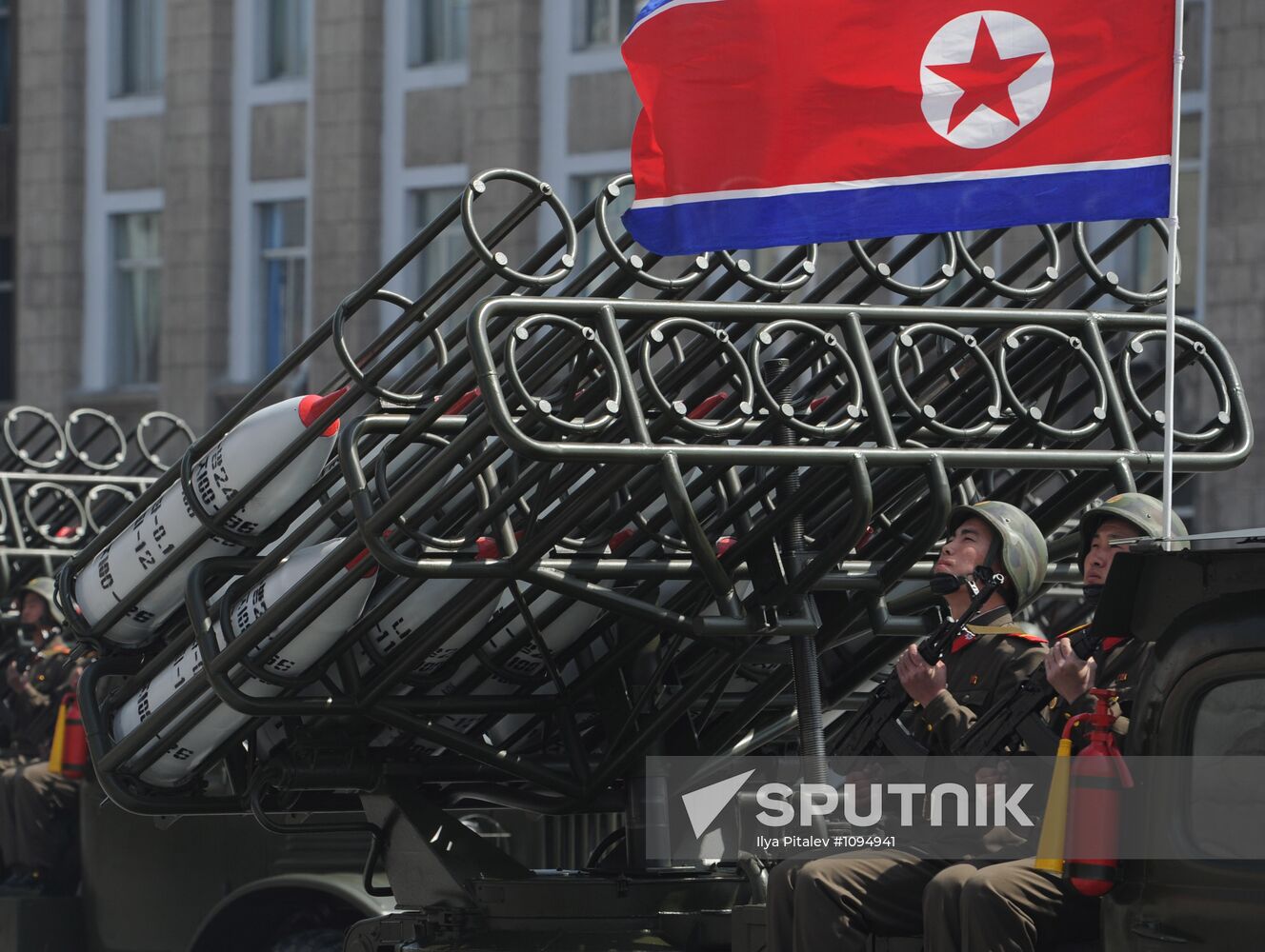 Military parade marks Kim Il-sung's 100th birthday