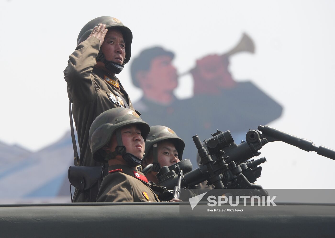 Military parade marks Kim Il-sung's 100th birthday