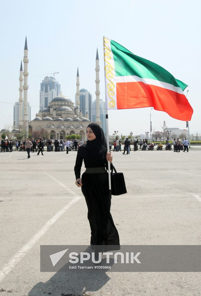 Celebrating Peace Day in Grozny